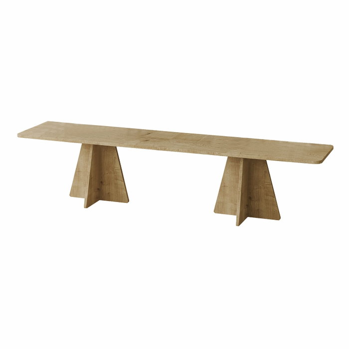 Hanah Home Soporte para TV Mushroom - Sapphire Oak Hanah Home Soporte para TV Mushroom - Sapphire Oak